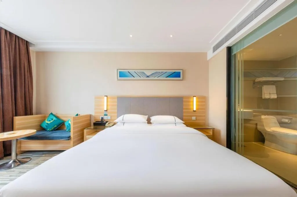 Bed in City Comfort Inn Zhanjiang South Zhenchuan Avenue