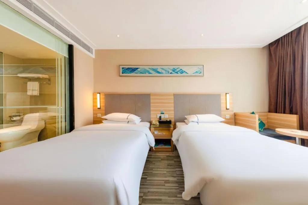 Bed in City Comfort Inn Zhanjiang South Zhenchuan Avenue