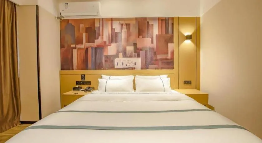 Bed in City Comfort Inn Nanning Xiangsi Lake Gaoxin Avenue