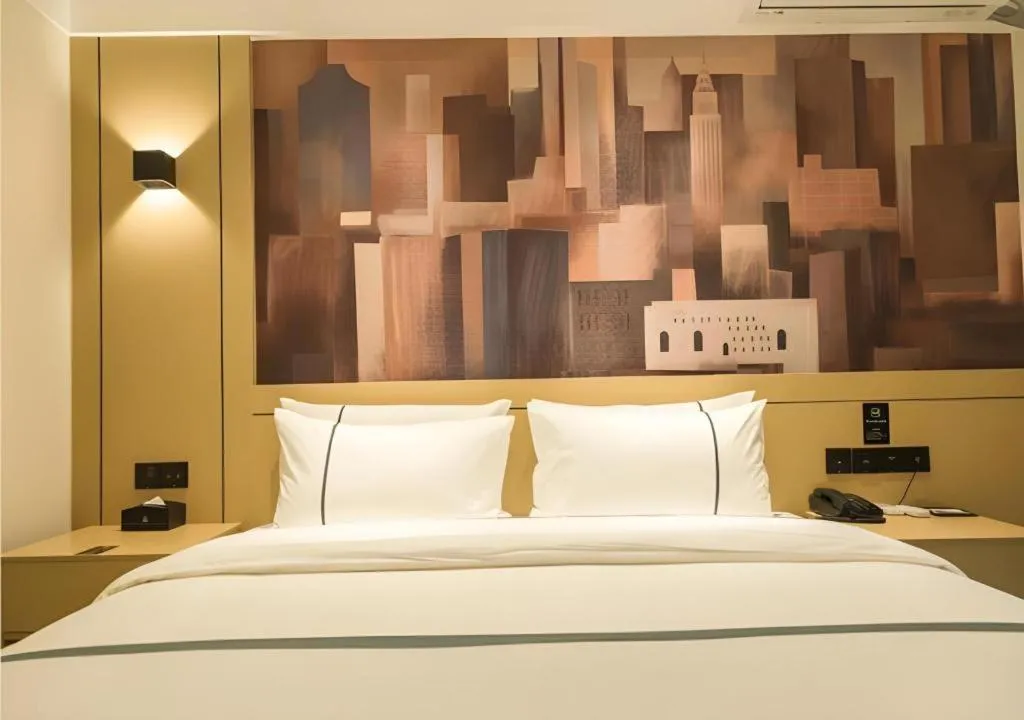 Bed in City Comfort Inn Nanning Xiangsi Lake Gaoxin Avenue