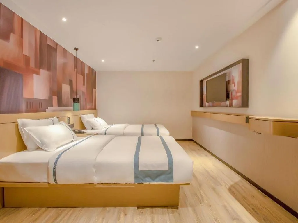 Bed in City Comfort Inn Nanning Xiangsi Lake Gaoxin Avenue