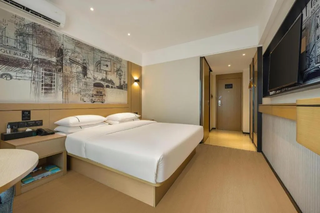 Bed in City Comfort Inn Nanning Xiangsi Lake Gaoxin Avenue