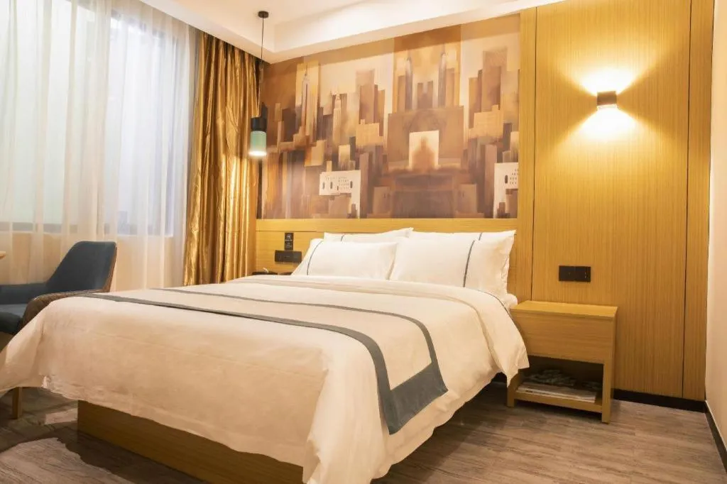 Bed in City Comfort Inn Maoming Xinyi Donghuicheng