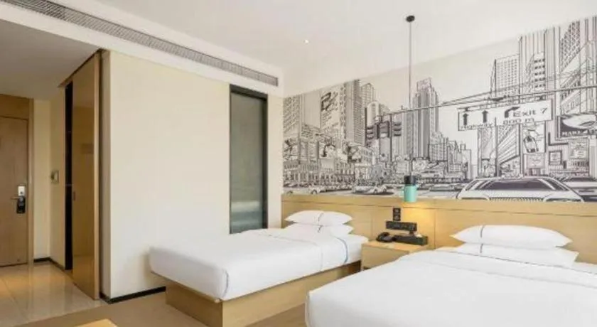 Bed in City Comfort Inn Nanning Jianzheng Road Food Street