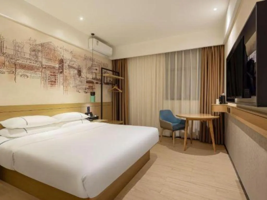 Bed in City Comfort Inn Nanning Jianzheng Road Food Street