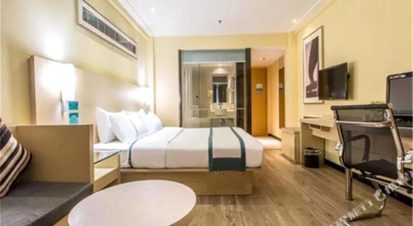 Bed in City Comfort Inn Nanning Jianzheng Road Food Street