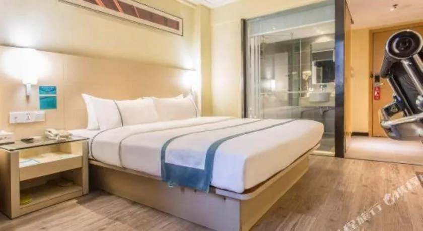 Bed in City Comfort Inn Nanning Jianzheng Road Food Street