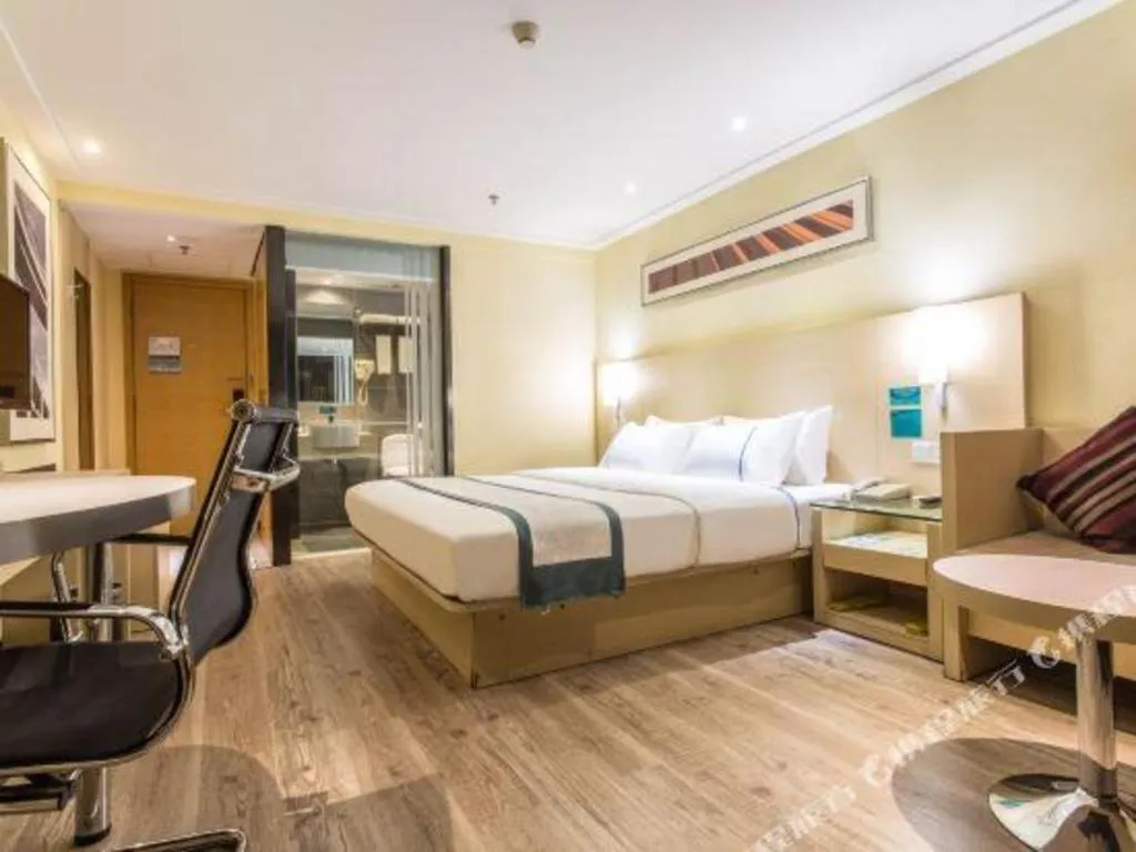 Bed in City Comfort Inn Nanning Jianzheng Road Food Street