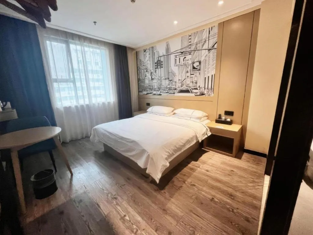 Bed in City Comfort Inn Nanning Jianzheng Road Food Street