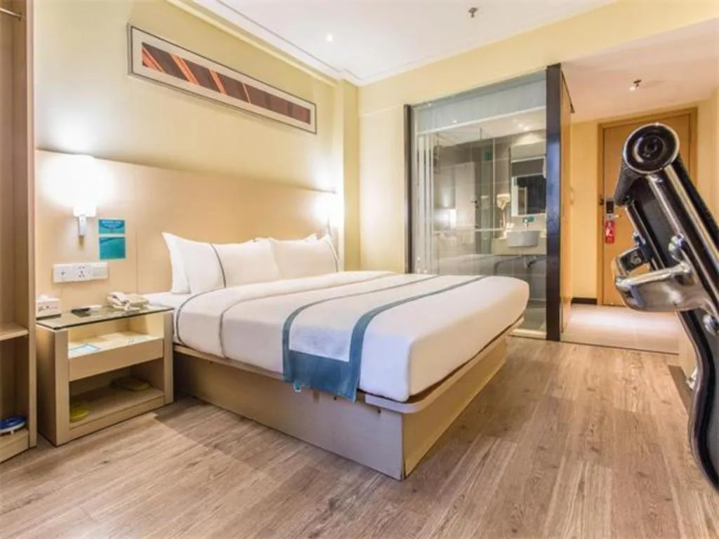 Bed in City Comfort Inn Nanning Jianzheng Road Food Street