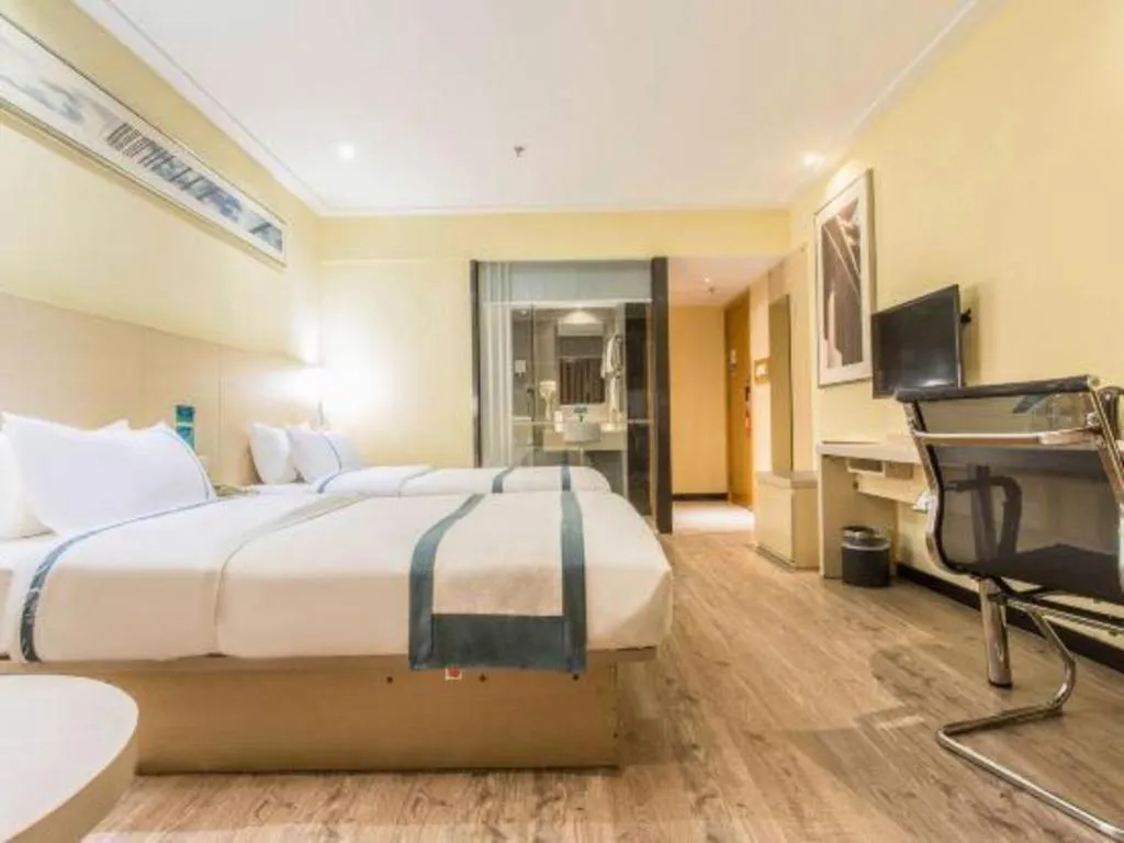 Bed in City Comfort Inn Nanning Jianzheng Road Food Street