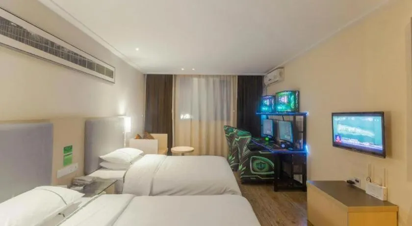 Bed in City Comfort Inn Nanning Jianzheng Road Food Street