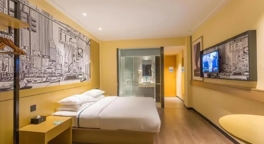 Bed in City Comfort Inn Nanning Jianzheng Road Food Street