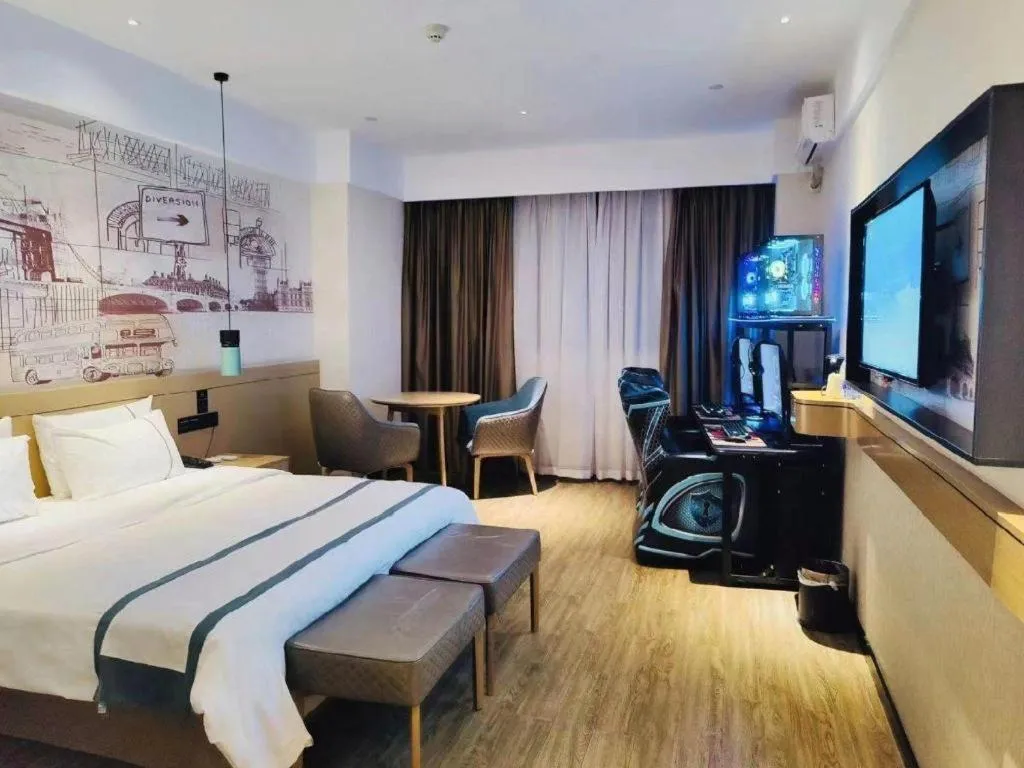 Bed in City Comfort Inn Nanning Jianzheng Road Food Street