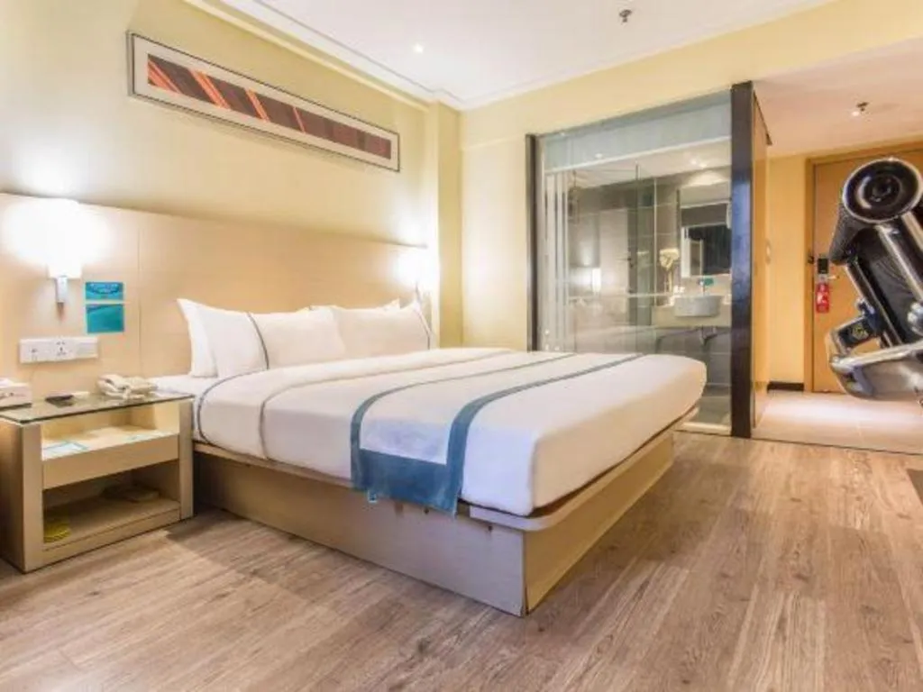 Bed in City Comfort Inn Nanning Jianzheng Road Food Street