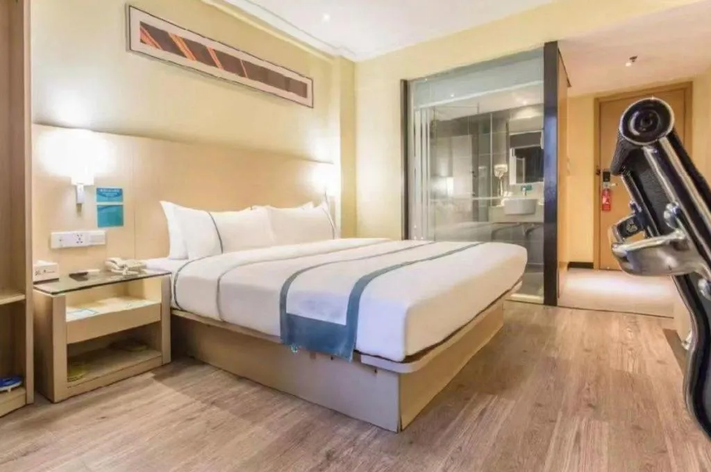 Bed in City Comfort Inn Nanning Jianzheng Road Food Street