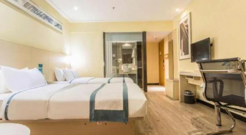 Bed in City Comfort Inn Nanning Jianzheng Road Food Street