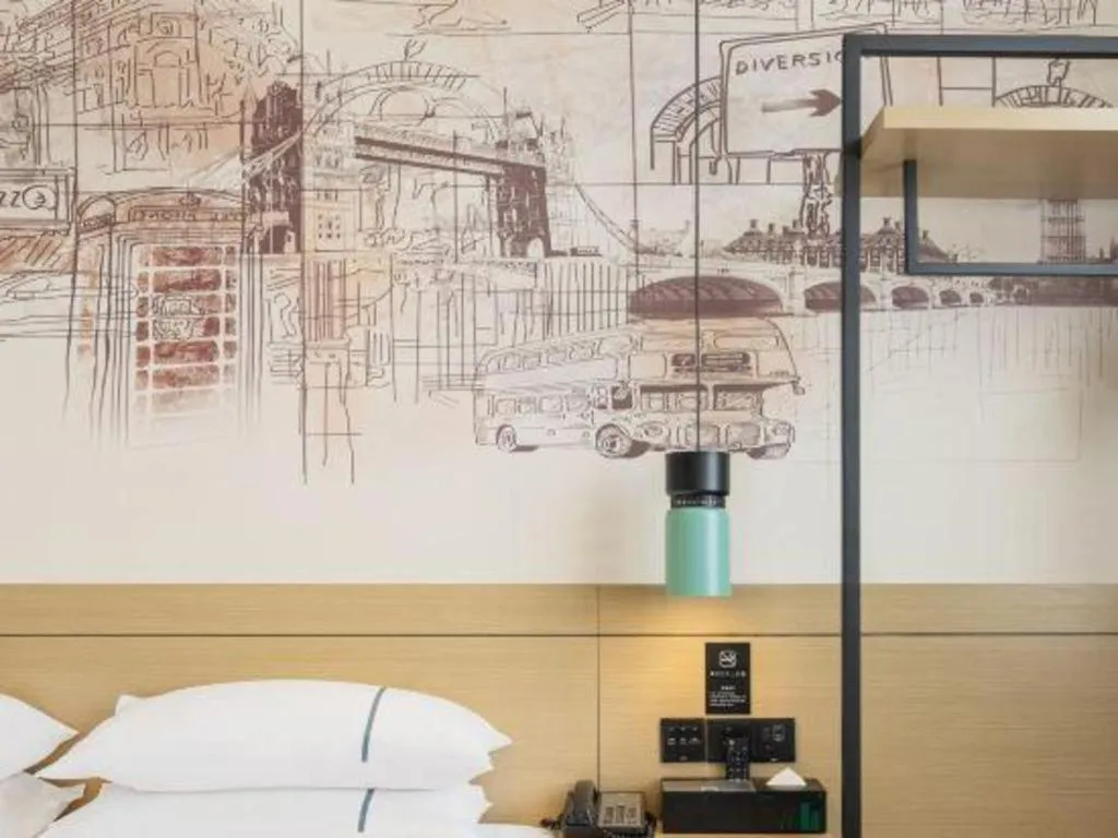 Bed in City Comfort Inn Zhongshan Banfu