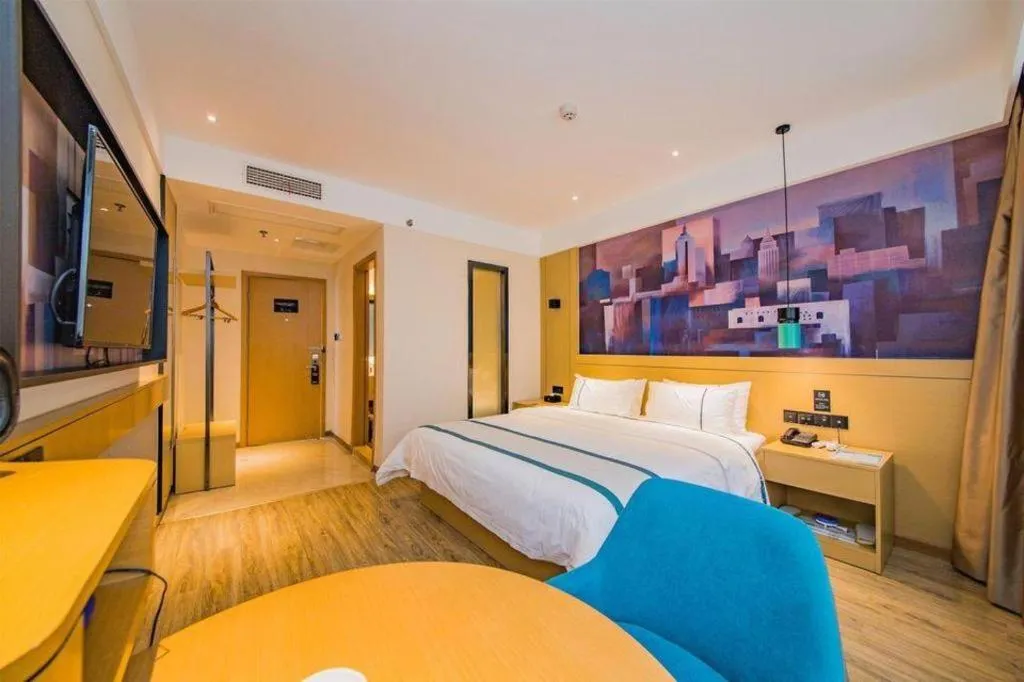 Bed in City Comfort Inn Changsha Railway Station Amiling Metro Station