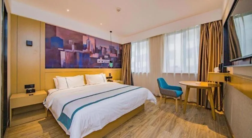 Bed in City Comfort Inn Changsha Railway Station Amiling Metro Station