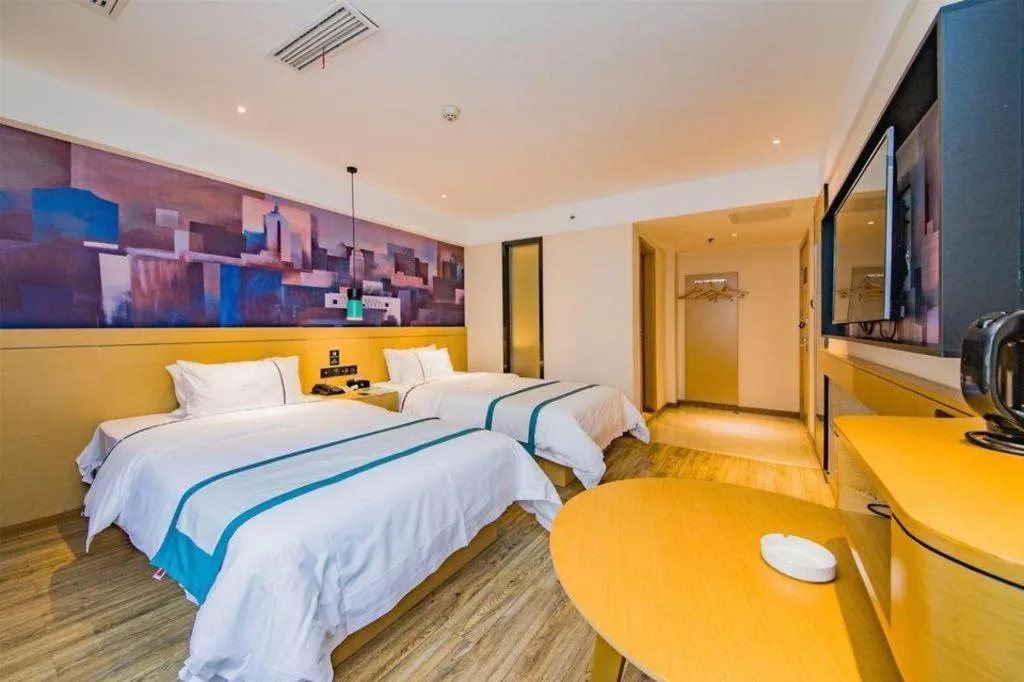 Bed in City Comfort Inn Changsha Railway Station Amiling Metro Station