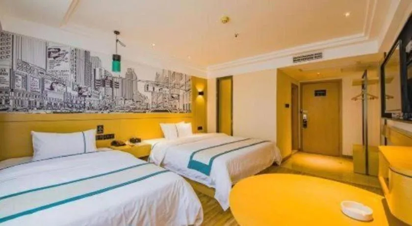 Bed in City Comfort Inn Changsha Railway Station Amiling Metro Station