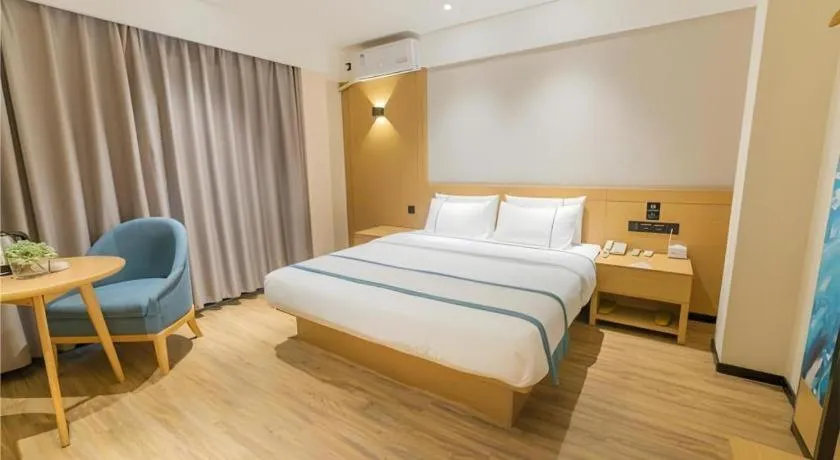 Bed in City Comfort Inn Wuzhou Teng County Bus Station