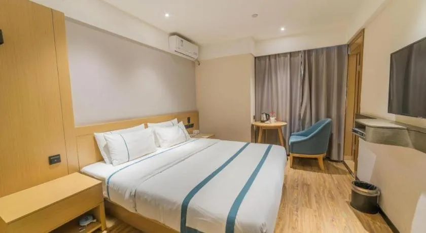 Bed in City Comfort Inn Wuzhou Teng County Bus Station