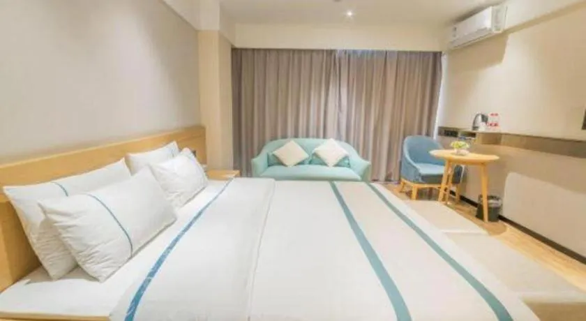 Bed in City Comfort Inn Wuzhou Teng County Bus Station