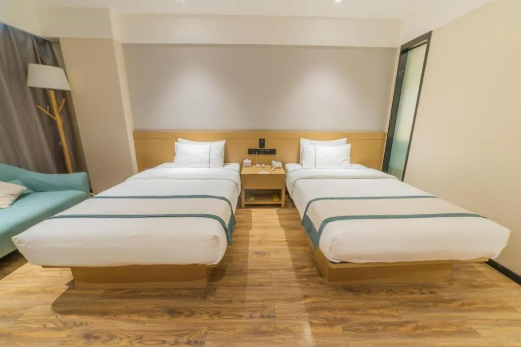 Bed in City Comfort Inn Wuzhou Teng County Bus Station