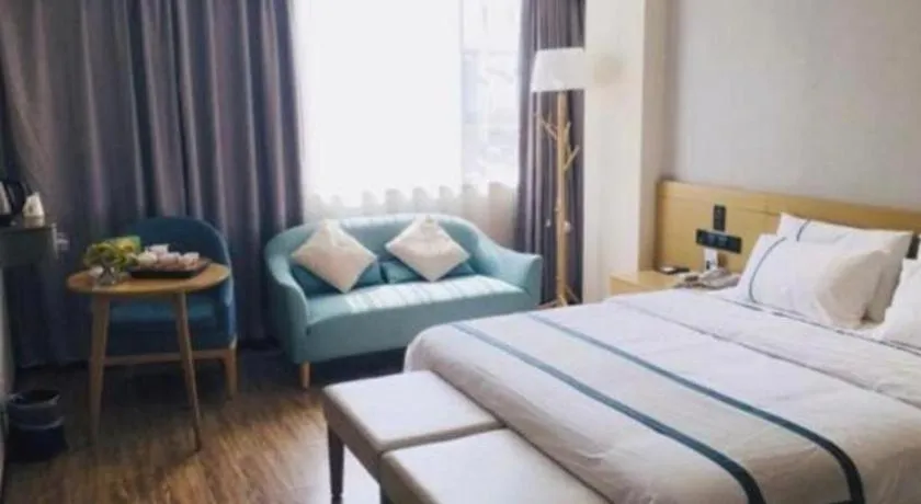 Bed in City Comfort Inn Wuzhou Teng County Bus Station