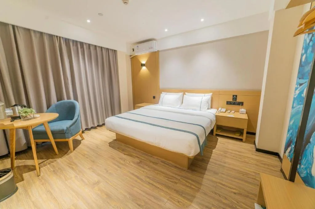 Bed in City Comfort Inn Wuzhou Teng County Bus Station