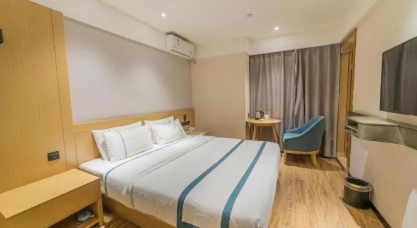 Bed in City Comfort Inn Wuzhou Teng County Bus Station