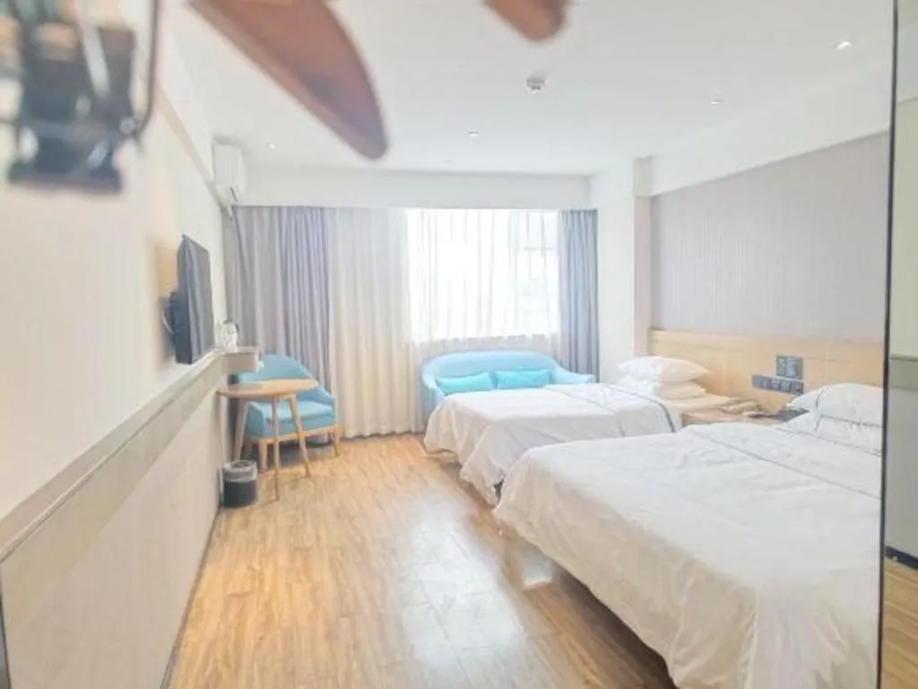 Bed in City Comfort Inn Wuzhou Teng County Bus Station