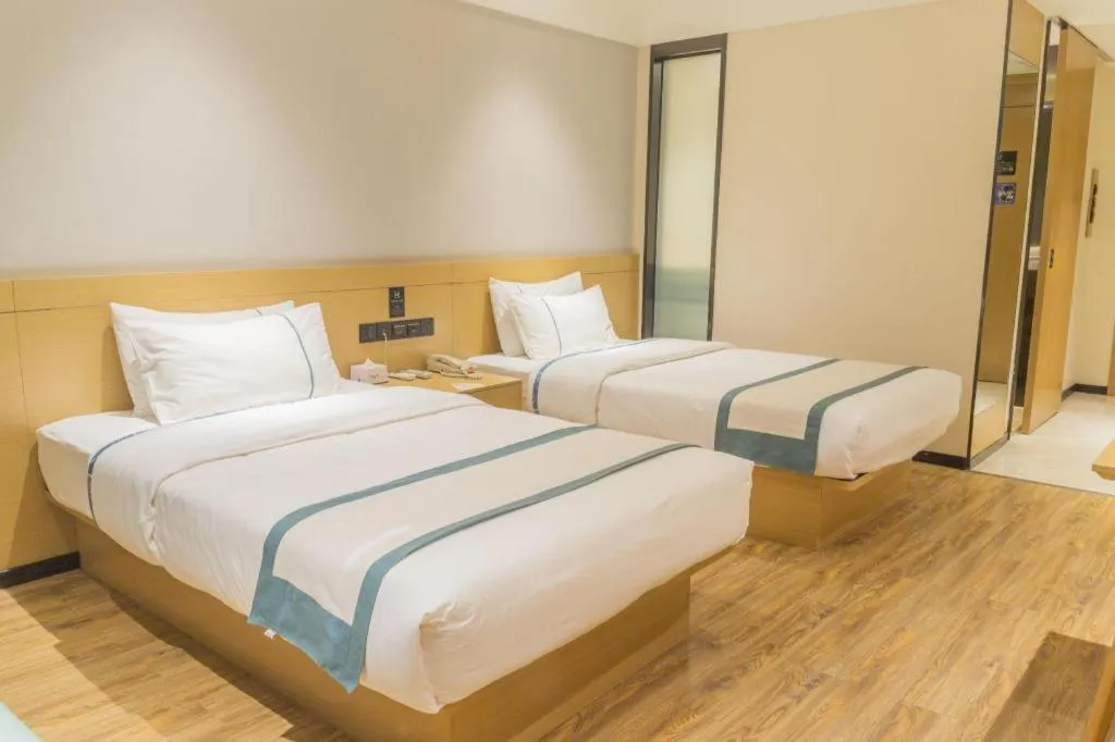 Bed in City Comfort Inn Wuzhou Teng County Bus Station