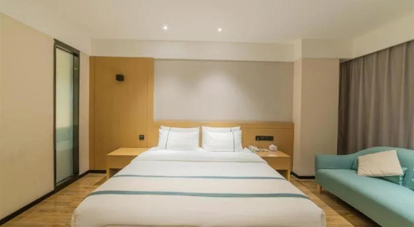 Bed in City Comfort Inn Wuzhou Teng County Bus Station