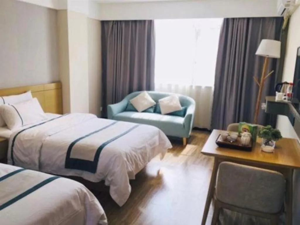 Bed in City Comfort Inn Wuzhou Teng County Bus Station