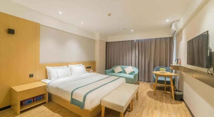 Bed in City Comfort Inn Wuzhou Teng County Bus Station