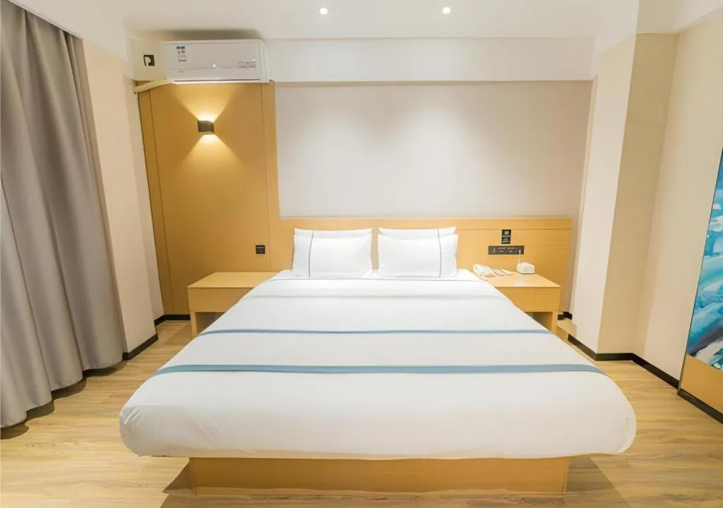 Bed in City Comfort Inn Wuzhou Teng County Bus Station