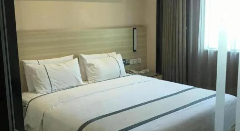 Bed in City Comfort Inn Heyuan Longchuan Bus Station