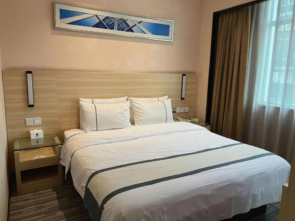 Bed in City Comfort Inn Heyuan Longchuan Bus Station