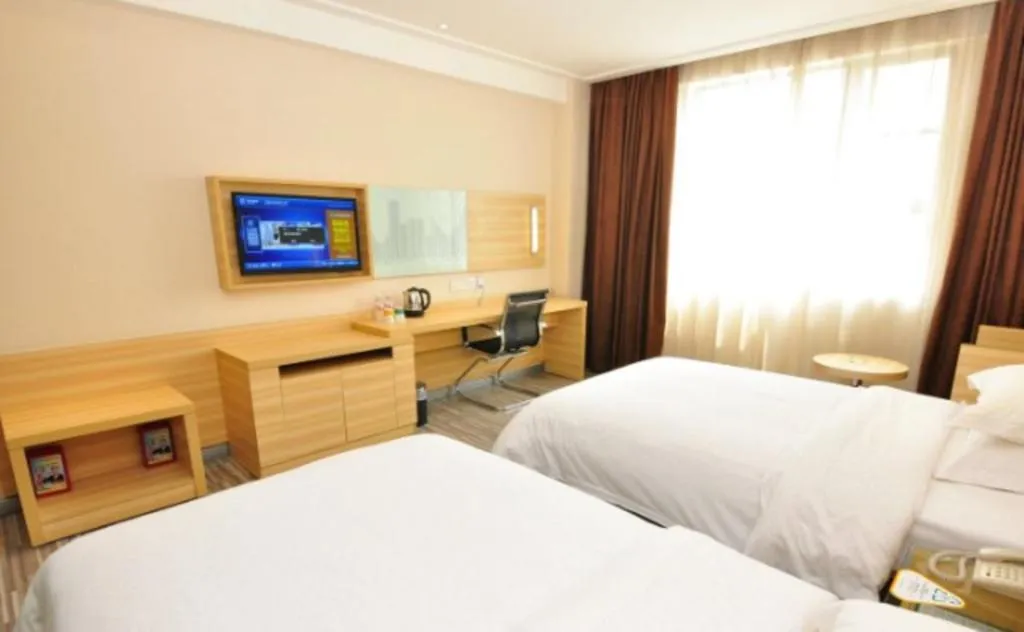 Bed in City Comfort Inn Heyuan Longchuan Bus Station