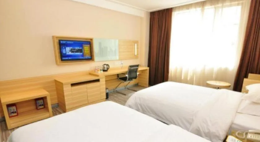 Bed in City Comfort Inn Heyuan Longchuan Bus Station