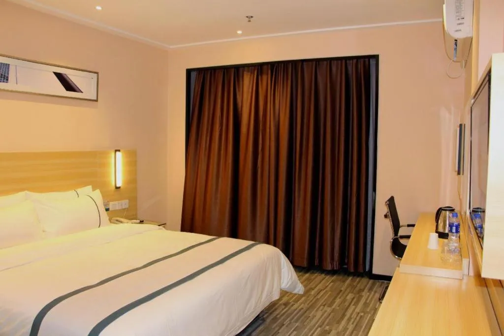 Bed in City Comfort Inn Heyuan Longchuan Bus Station