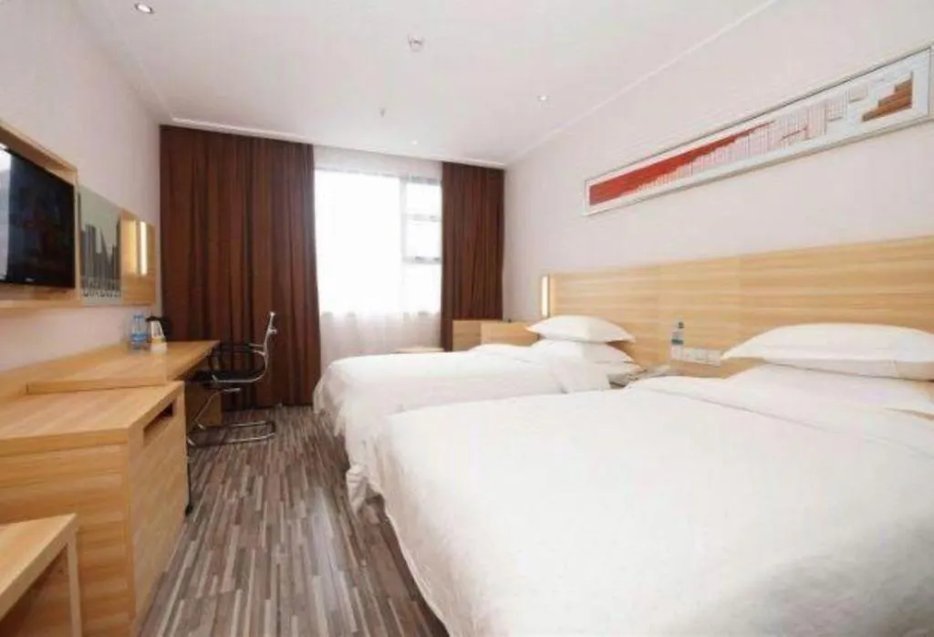 Bed in City Comfort Inn Heyuan Longchuan Bus Station