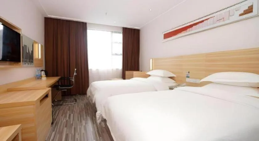 Bed in City Comfort Inn Heyuan Longchuan Bus Station