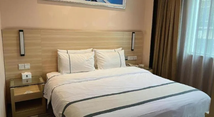 Bed in City Comfort Inn Heyuan Longchuan Bus Station