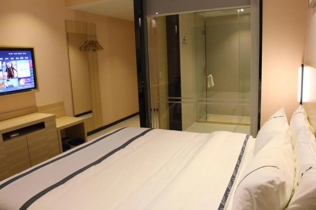 Bed in City Comfort Inn Heyuan Longchuan Bus Station