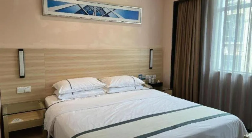 Bed in City Comfort Inn Heyuan Longchuan Bus Station