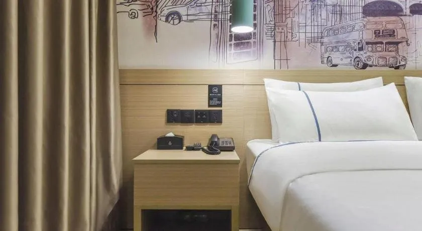 Bed in City Comfort Inn Dongguan Gaobu Avenue